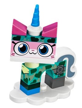 LEGO Minifigure-Camouflage Unikitty-Collectible Minifigures / Unikitty!-coluni1-8-Creative Brick Builders